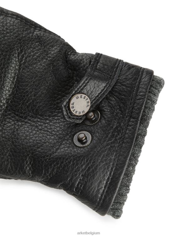 ARKET accessoires 0DXJP1321 zwart hestra utsjo handschoenen Heren