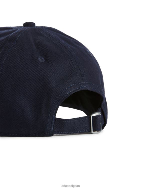 ARKET accessoires 0DXJP1302 donkerblauw pet van katoenen twill Heren