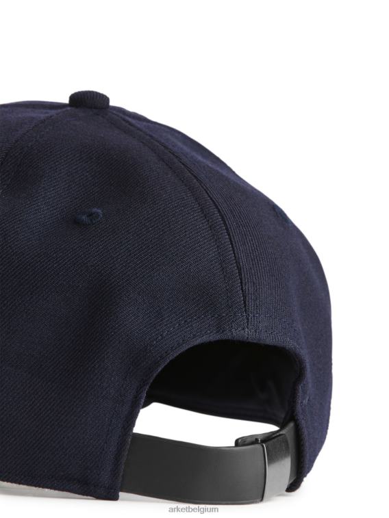 ARKET accessoires 0DXJP1305 donkerblauw pet van wolmix Heren