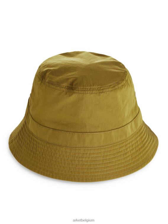 ARKET and MR PORTER accessoires 0DXJP1299 oker nylon vissershoed Heren
