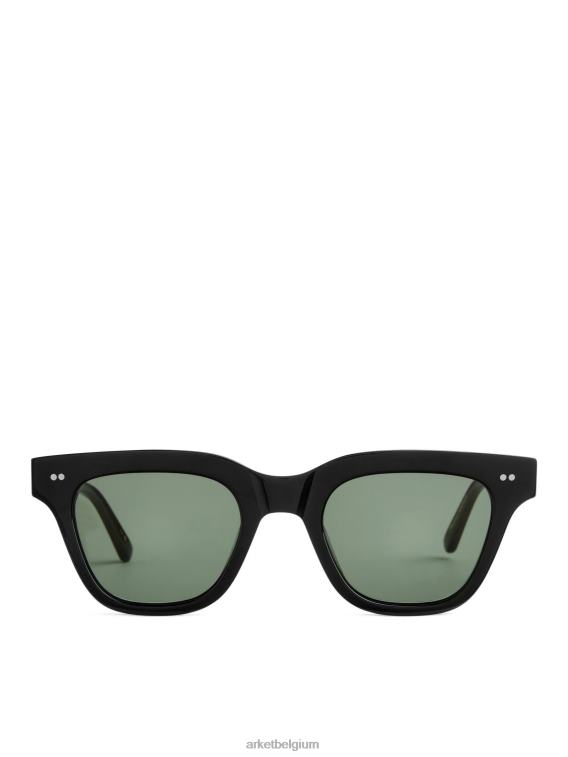 ARKET accessoires 0DXJP1340 zwart/massieve lens Ellis zonnebril van monokel-bril Heren
