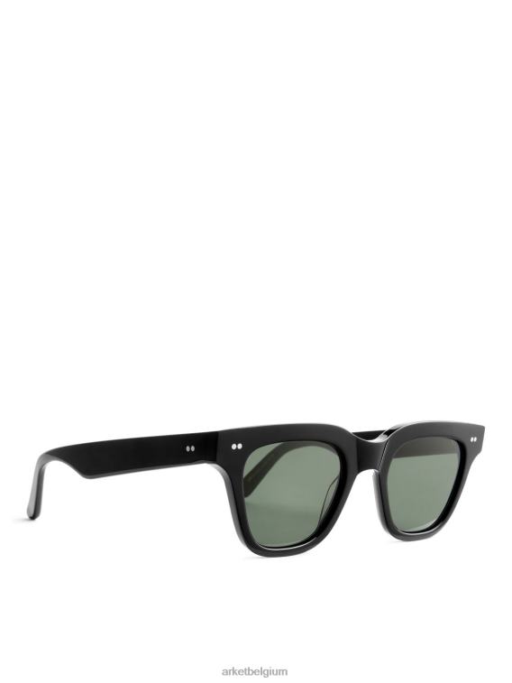 ARKET accessoires 0DXJP1340 zwart/massieve lens Ellis zonnebril van monokel-bril Heren