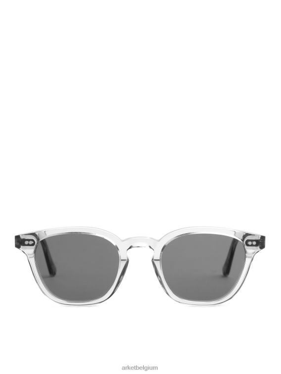 ARKET accessoires 0DXJP1341 kristal/grijze vaste lens monokel eyewear rivierzonnebril Heren