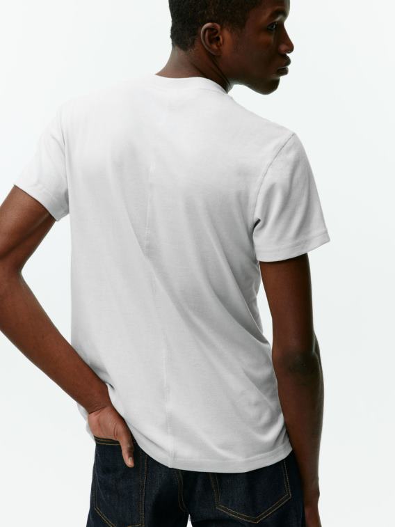 ARKET kleding 0DXJP1198 lichtgrijs actief lichtgewicht t-shirt Heren
