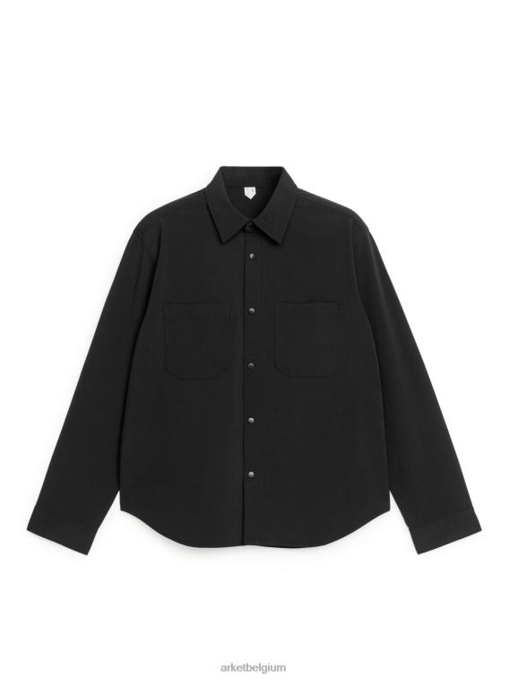 ARKET kleding 0DXJP1205 zwart wandelshirt Heren