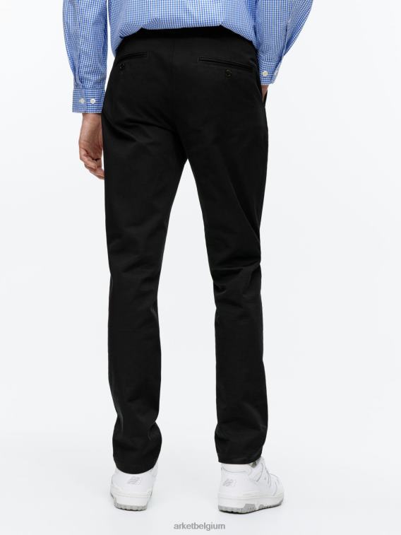 ARKET kleding 0DXJP1070 zwart slanke katoenen chino Heren
