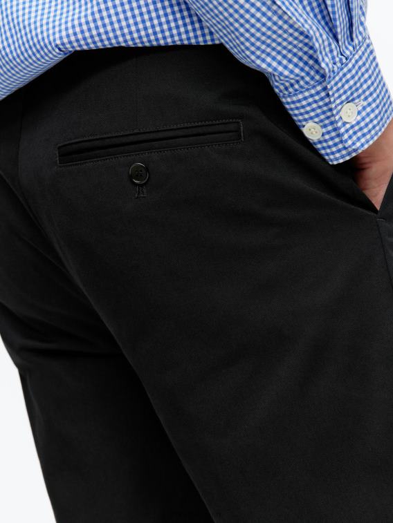 ARKET kleding 0DXJP1070 zwart slanke katoenen chino Heren
