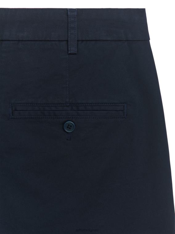 ARKET kleding 0DXJP1072 donkerblauw slanke stretchchino Heren