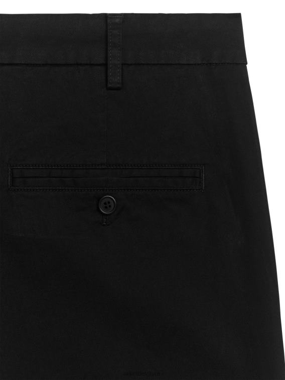 ARKET kleding 0DXJP1085 zwart slanke stretchchino Heren