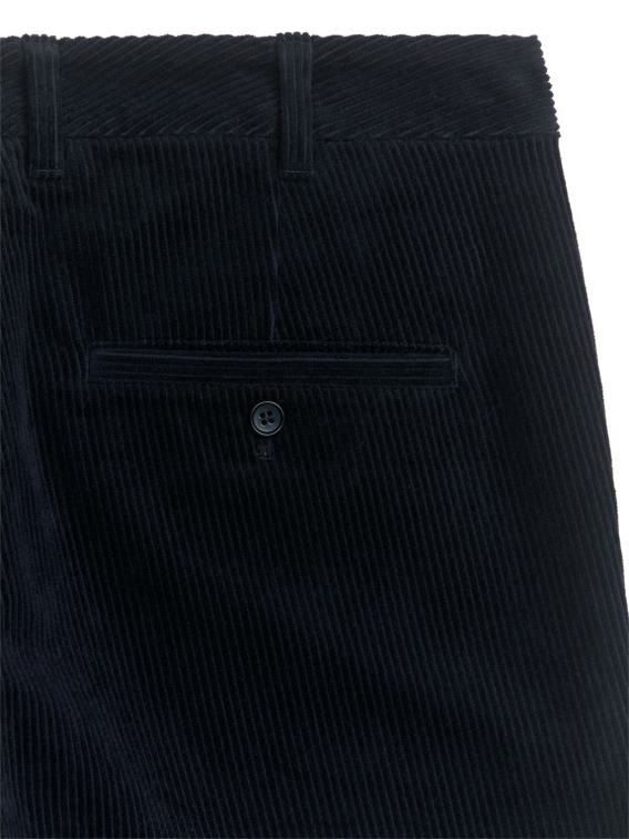 ARKET kleding 0DXJP1088 donkerblauw Rechte chino van corduroy Heren