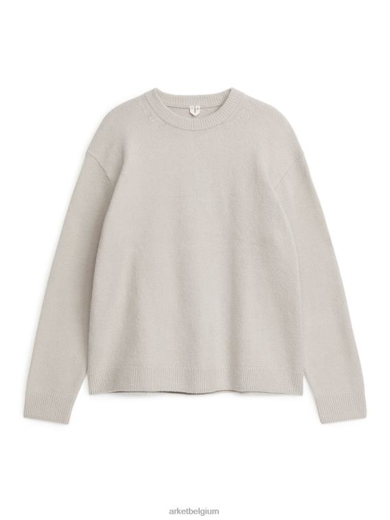 ARKET kleding 0DXJP1179 lichte mol trui van katoenmix Heren