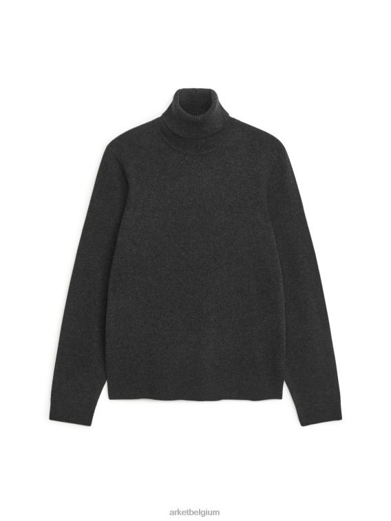 ARKET kleding 0DXJP1189 antraciet kasjmier col Heren