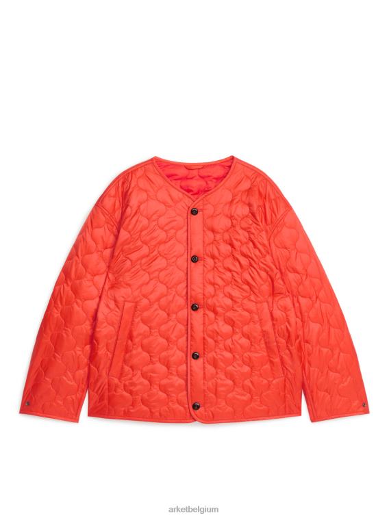 ARKET and MR PORTER kleding 0DXJP1164 oranje gewatteerde voeringjas Heren