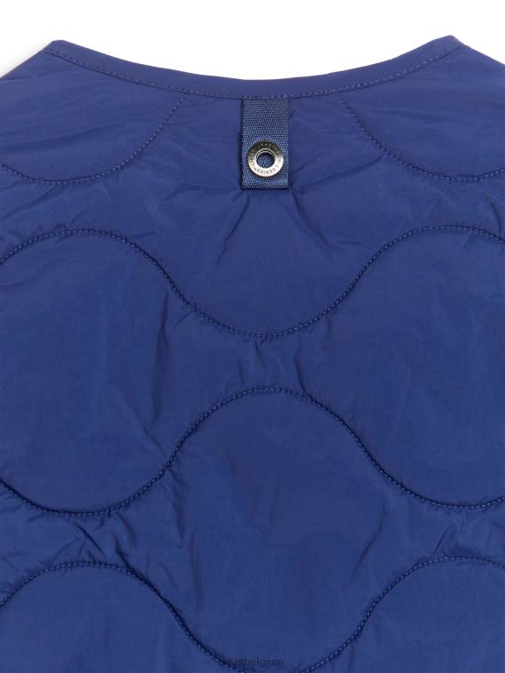 ARKET kleding 0DXJP1163 blauw gewatteerd voeringvest Heren