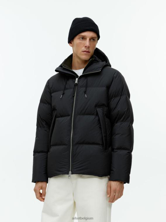 ARKET kleding 0DXJP1172 zwart donzen pufferjack Heren