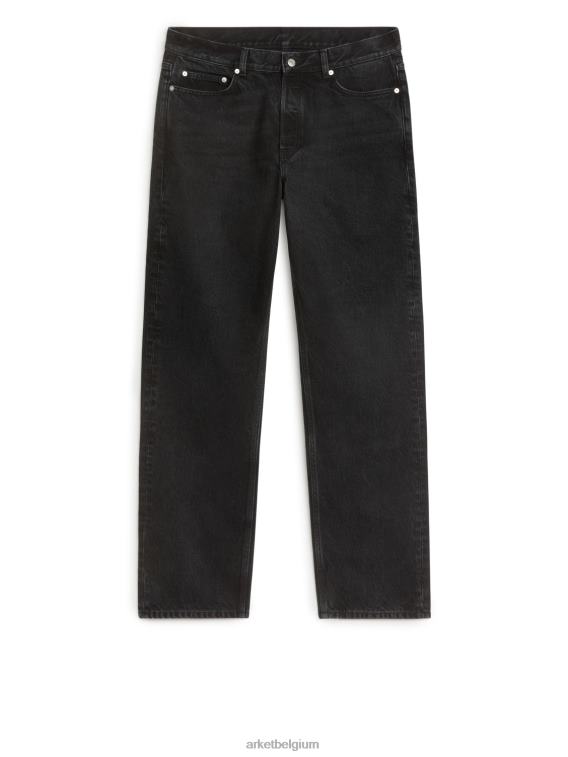 ARKET kleding 0DXJP1094 zwart losse spijkerbroek Heren