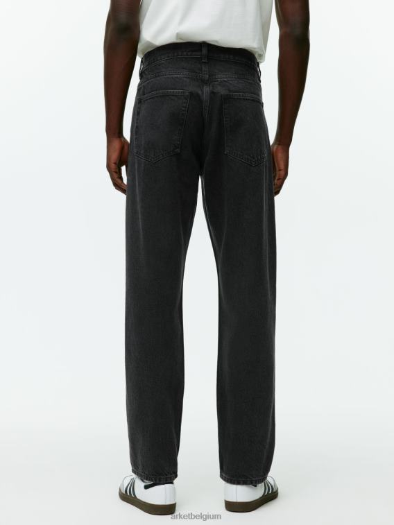 ARKET kleding 0DXJP1094 zwart losse spijkerbroek Heren