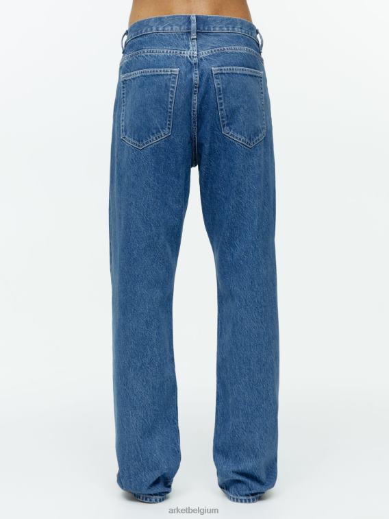 ARKET kleding 0DXJP1096 blauw losse spijkerbroek Heren