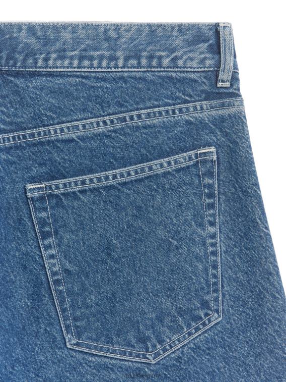 ARKET kleding 0DXJP1096 blauw losse spijkerbroek Heren