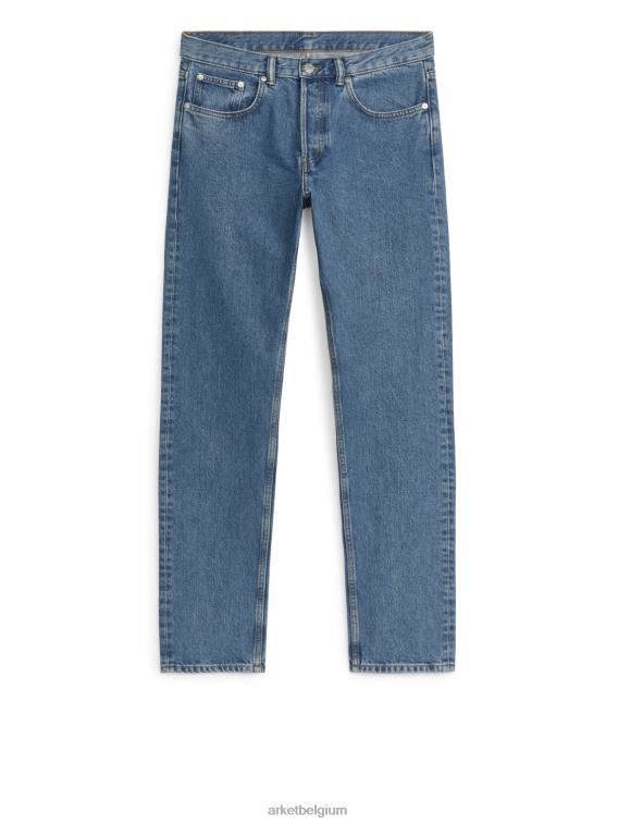 ARKET kleding 0DXJP1100 midden blauw park reguliere rechte jeans Heren