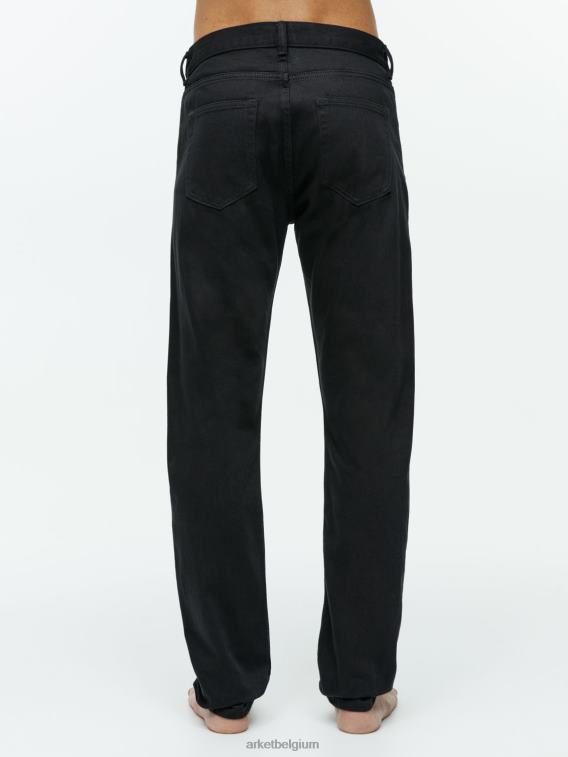 ARKET kleding 0DXJP1101 blijf zwart park reguliere rechte jeans Heren