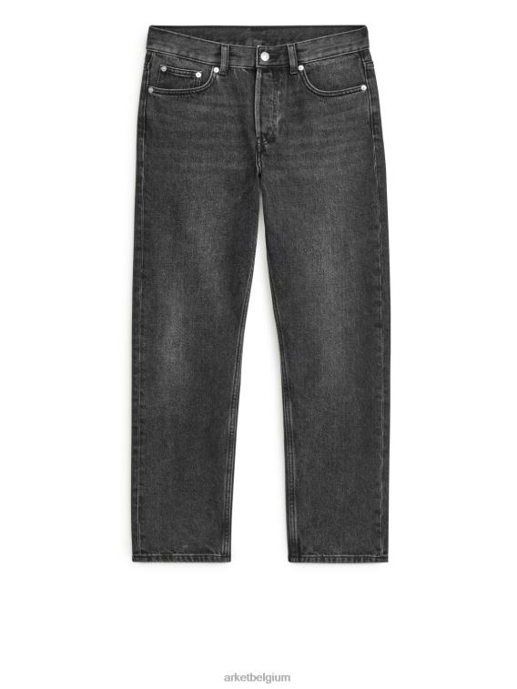 ARKET kleding 0DXJP1103 gewassen park cropped regular rechte jeans Heren