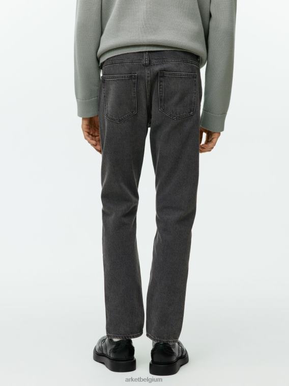 ARKET kleding 0DXJP1103 gewassen park cropped regular rechte jeans Heren
