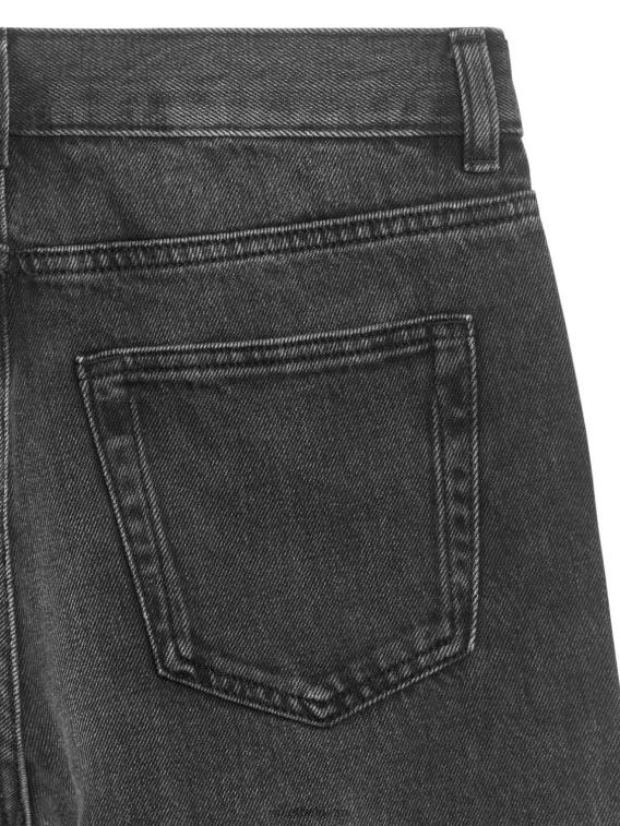 ARKET kleding 0DXJP1103 gewassen park cropped regular rechte jeans Heren