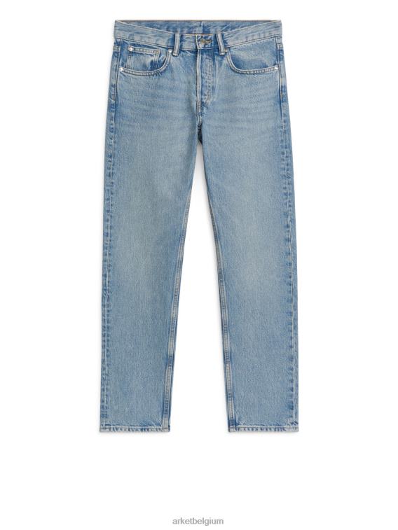 ARKET kleding 0DXJP1107 lichtblauw park cropped regular rechte jeans Heren