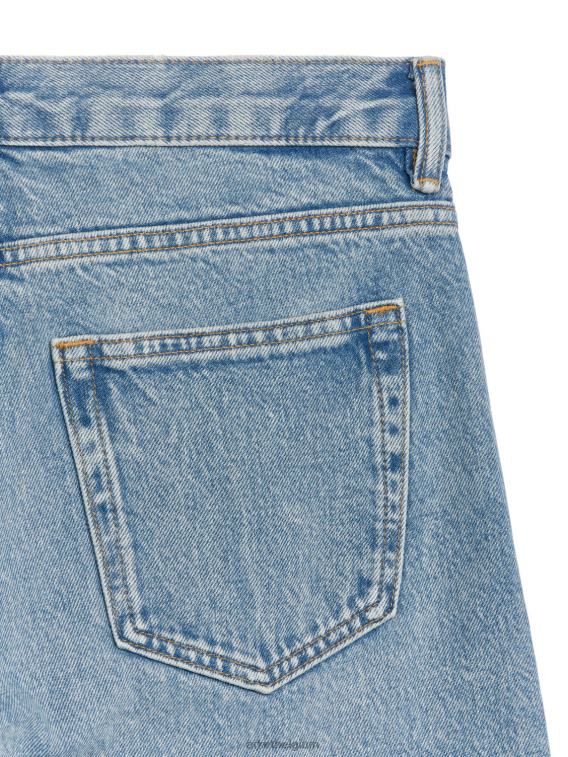 ARKET kleding 0DXJP1107 lichtblauw park cropped regular rechte jeans Heren