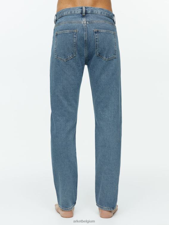 ARKET kleding 0DXJP1108 blauw park cropped regular rechte jeans Heren