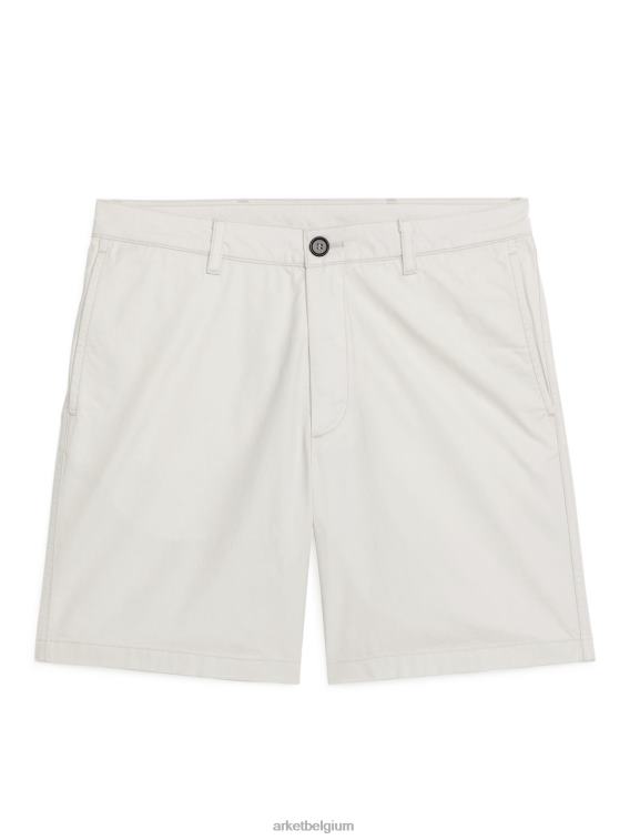 ARKET kleding 0DXJP1117 wit katoenen korte broek Heren