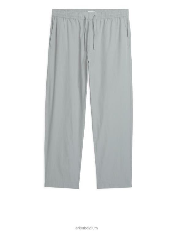 ARKET kleding 0DXJP1251 grijs katoenen pyjamabroek Heren