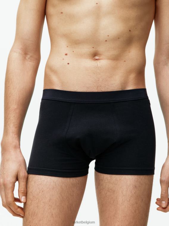 ARKET kleding 0DXJP1224 donkerblauw Pima katoenen boxershort, set van 3 Heren