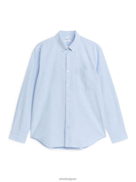 ARKET kleding 0DXJP974 lichtblauw Oxford-shirt Heren
