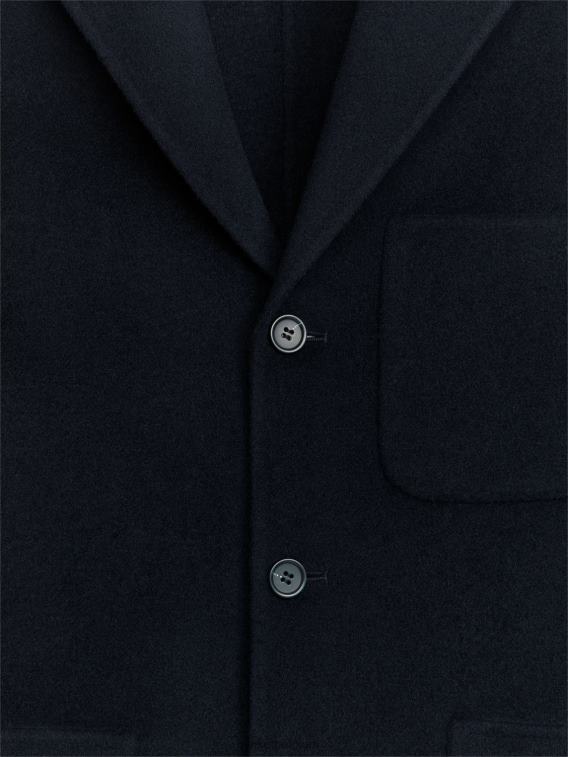 ARKET kleding 0DXJP1149 donkerblauw Double-face wollen blazer Heren