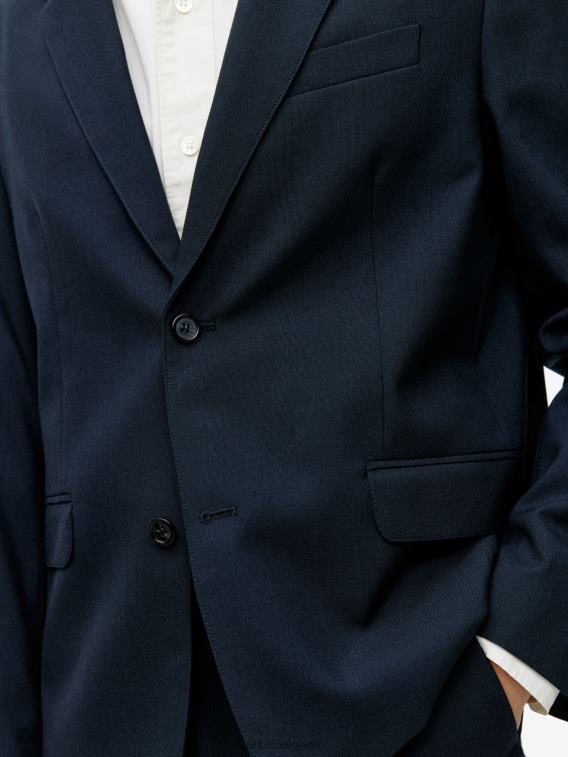 ARKET kleding 0DXJP1150 donkerblauw moderne blazerhopzak Heren