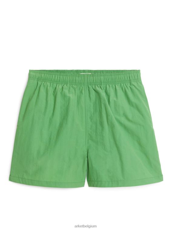 ARKET kleding 0DXJP1138 Fel groen zwembroek Heren