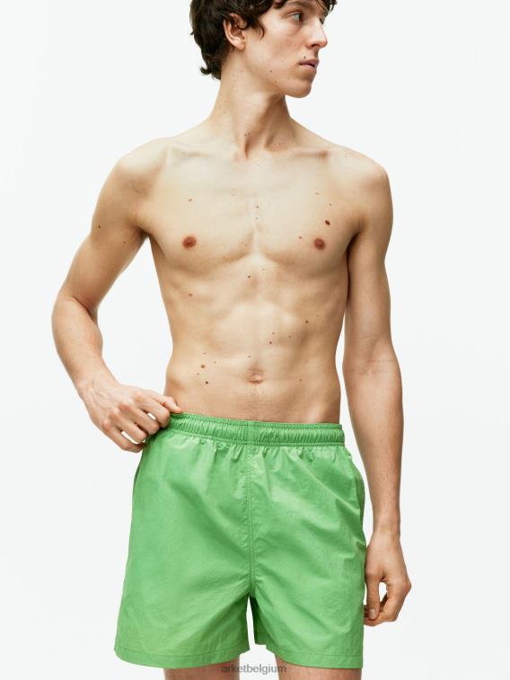 ARKET kleding 0DXJP1138 Fel groen zwembroek Heren