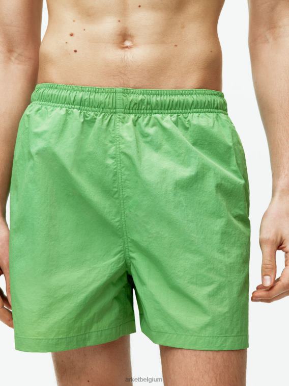 ARKET kleding 0DXJP1138 Fel groen zwembroek Heren