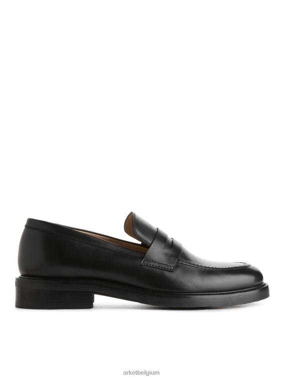 ARKET schoenen 0DXJP1280 zwart Penny-loafers Heren