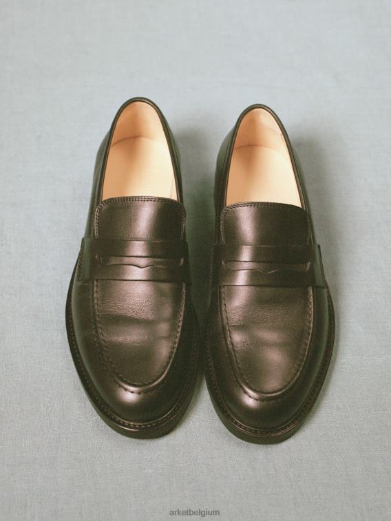ARKET schoenen 0DXJP1280 zwart Penny-loafers Heren