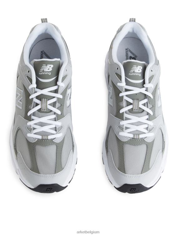 ARKET schoenen 0DXJP1252 grijs wit new balance 530 trainers Heren