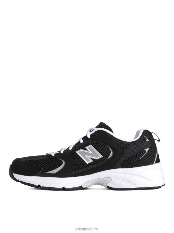 ARKET schoenen 0DXJP1253 zwart wit new balance 530 trainers Heren