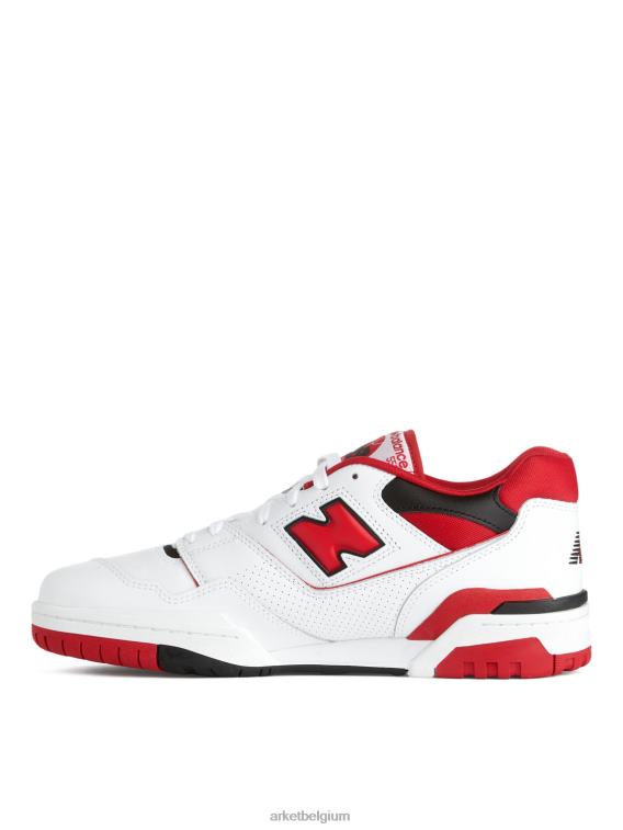 ARKET schoenen 0DXJP1267 wit/rood/zwart new balance 550 trainers Heren