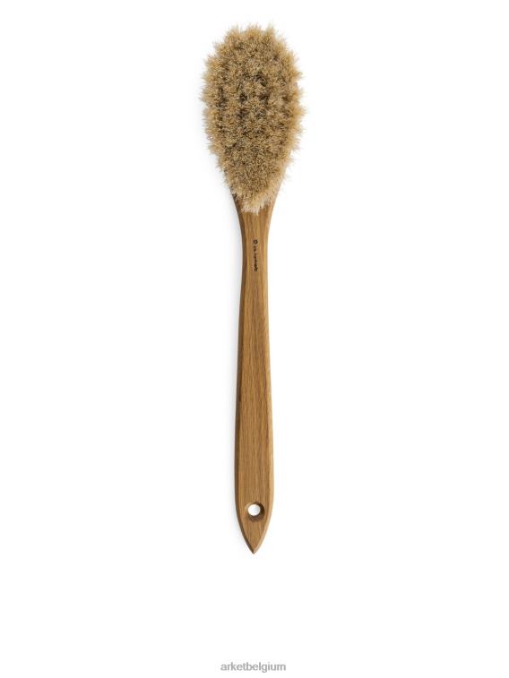 ARKET huishoudartikelen 0DXJP1360 hout iris hantverk badborstel unisex