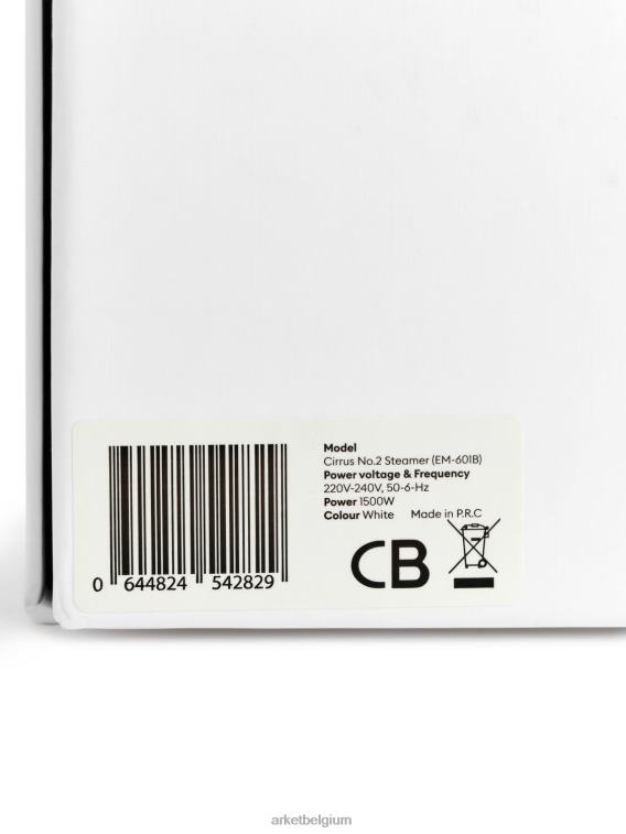 ARKET huishoudartikelen 0DXJP1366 wit steamery cirrus no.2 handstoomboot eu-stekker unisex