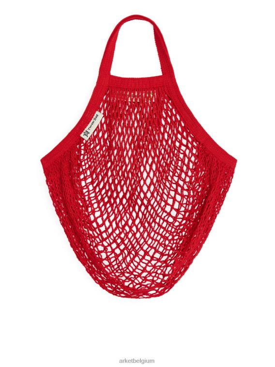 ARKET huishoudartikelen 0DXJP773 rood schildpadzakken touwtas unisex