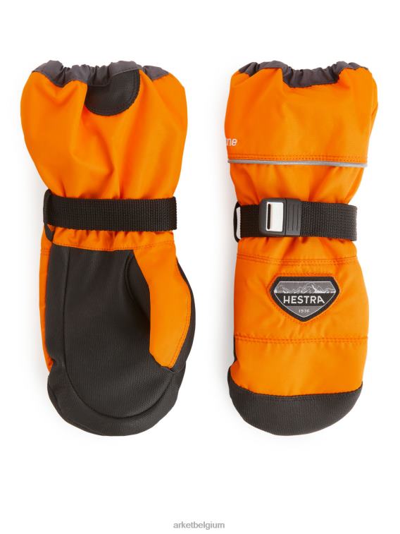 ARKET accessoires 0DXJP1655 oranje hestra czone wanten voor kinderen kinderen
