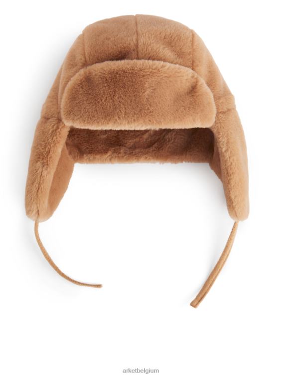 ARKET accessoires 0DXJP1643 kameel met stapel gevoerde dop kinderen